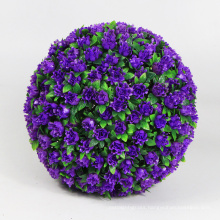 New products earth friendly artificial topiary balls in pots for balcony